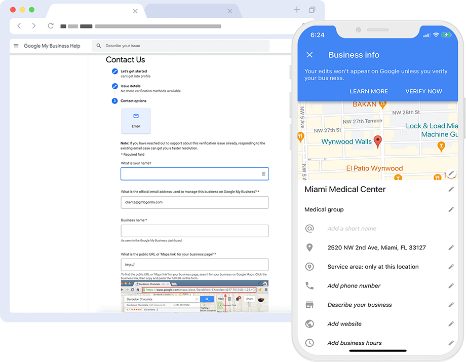 Google Business Profile Support Service